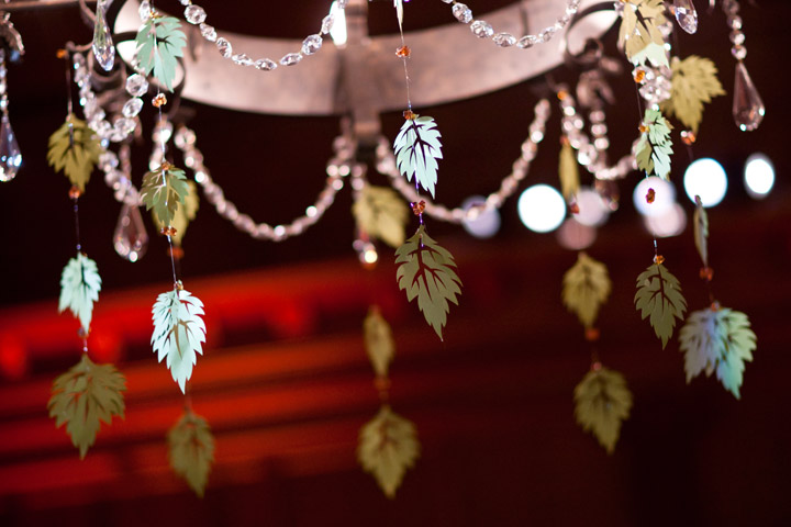 Ceiling Leaf Decorations