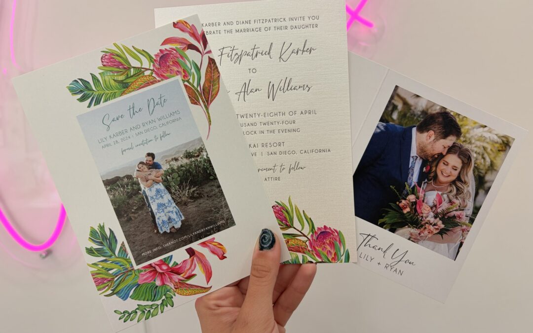 Your Save-the-Date Is Setting the Tone for Everything That Follows